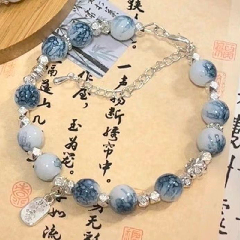 Butterfly Bracelet for Women – Elegant Crystal Beaded Jewelry