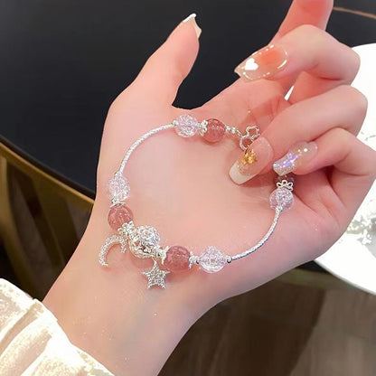 Butterfly Bracelet for Women – Elegant Crystal Beaded Jewelry